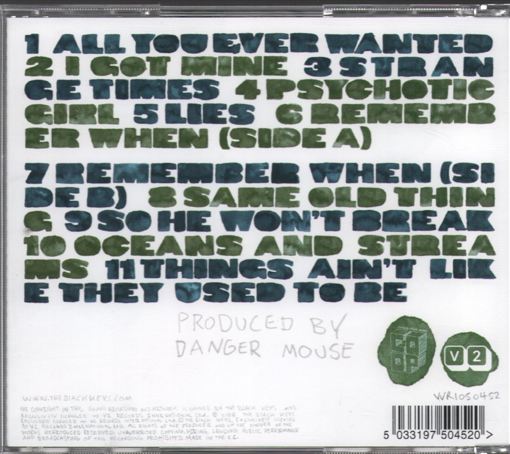 Black Keys - Attack & Release - Cd