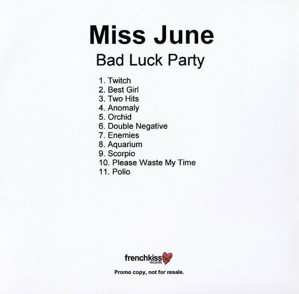 Miss June - Bad Luck Party - Cdr