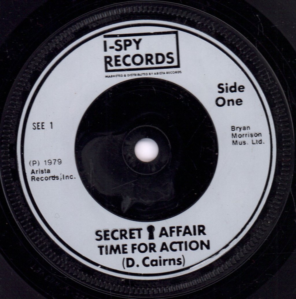 Secret Affair - Time For Action - 7 Inch