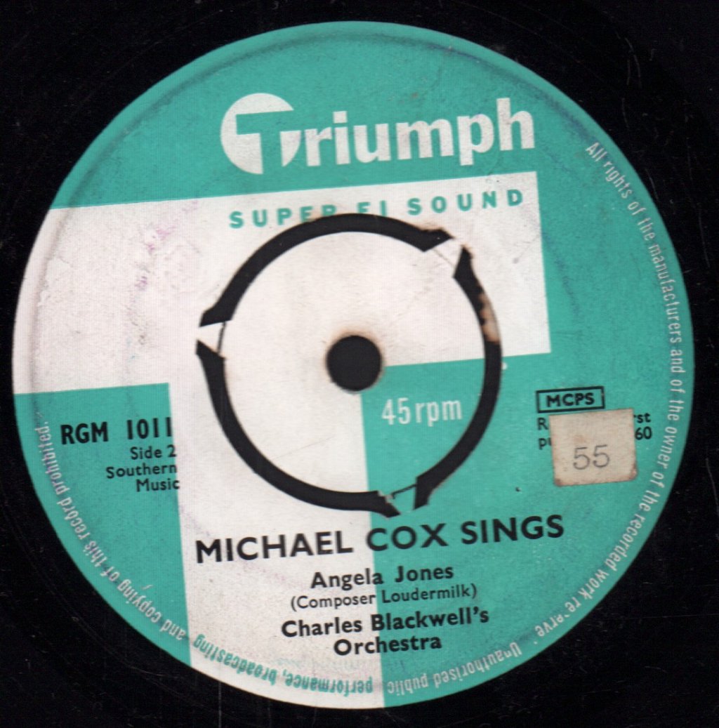Michael Cox - Don't Want To Know - 7 Inch