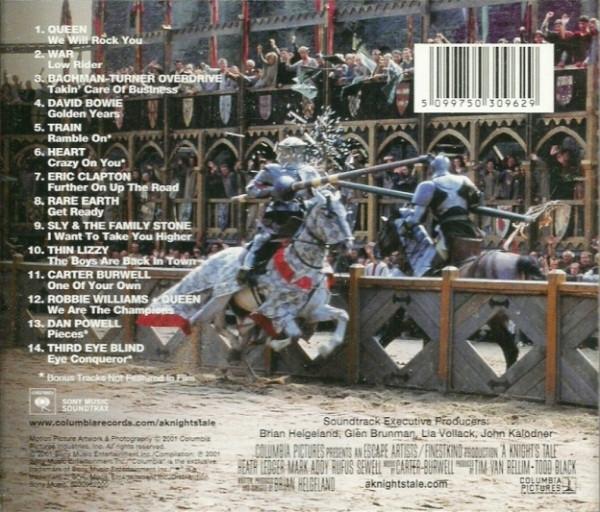 Various Artists - A Knight's Tale (Music From The Motion Picture) - Cd