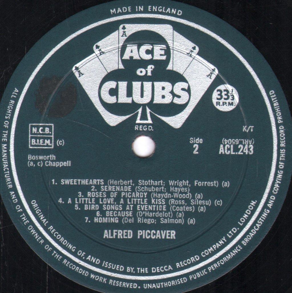 Alfred Piccaver - Alfred Piccaver 1932 - 41 - Lp
