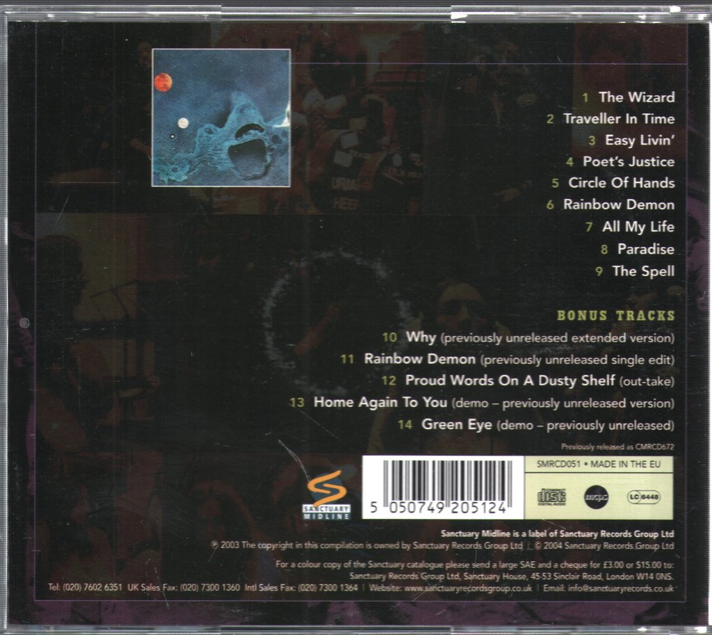 Uriah Heep - Demons And Wizards - Cd