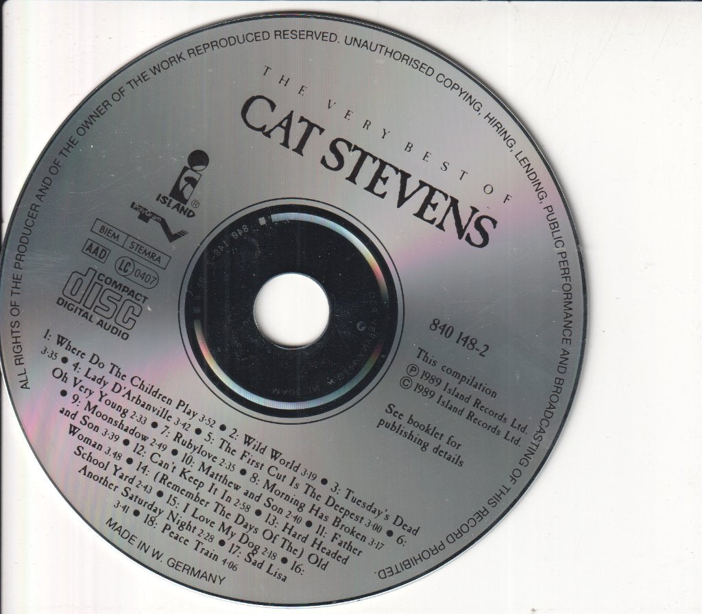 Cat Stevens - Very Best Of Cat Stevens - Cd