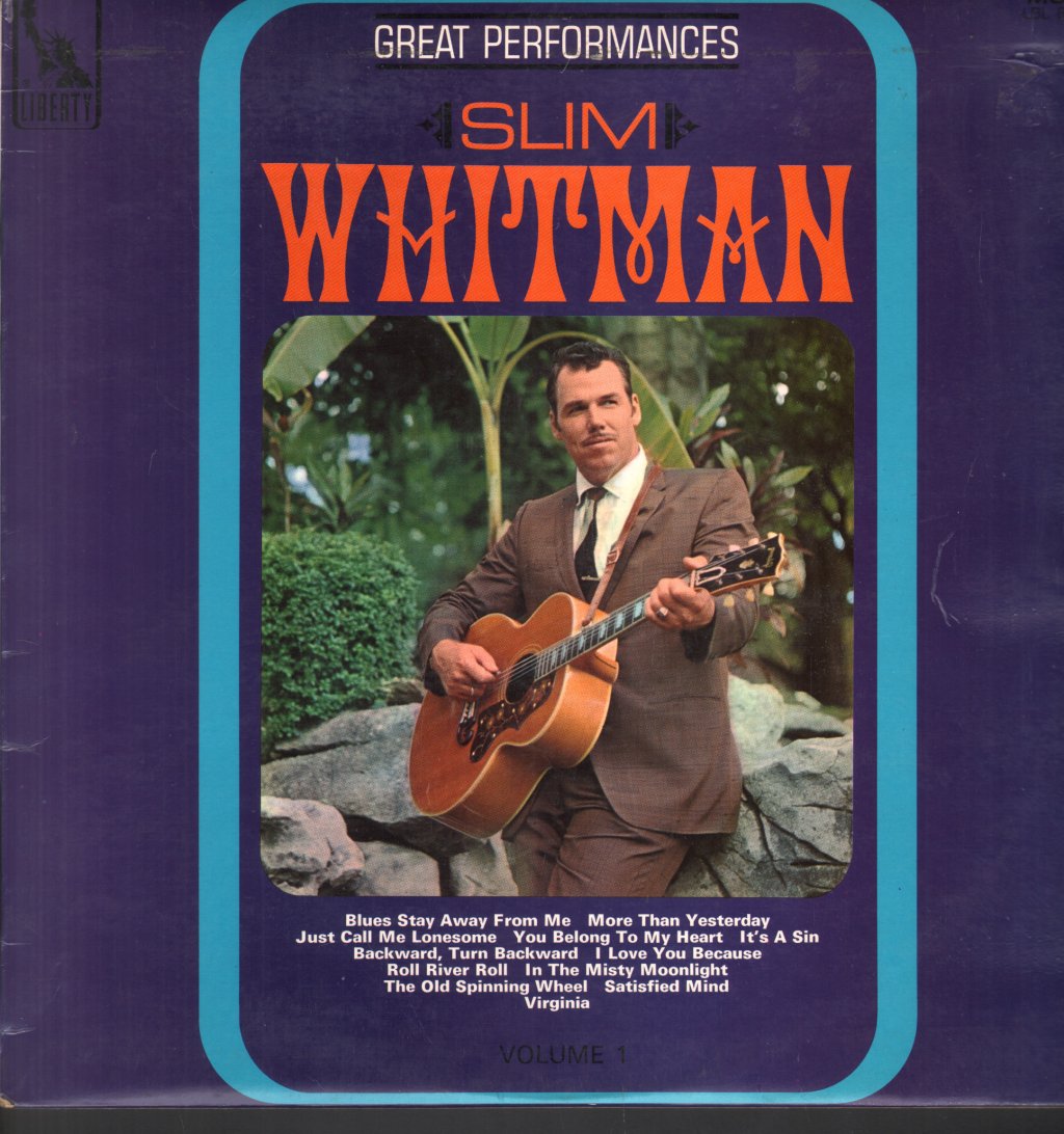 Slim Whitman - Great Performances Vol. 1 - Lp