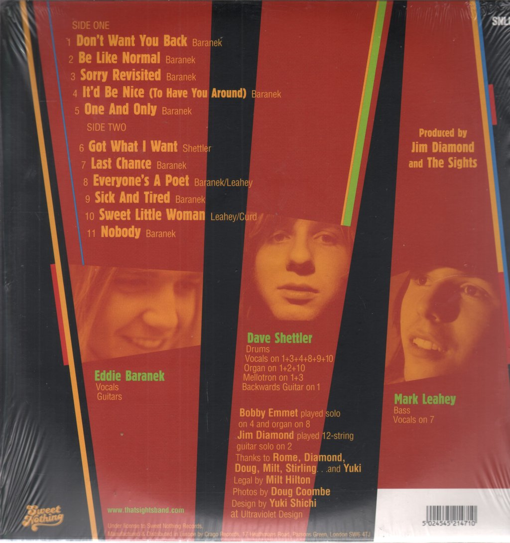 Sights - Got What We Want - Lp