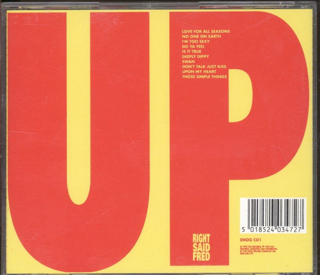 Right Said Fred - Up - Cd