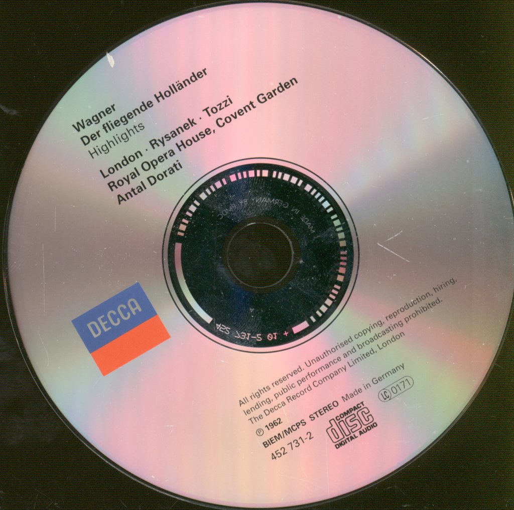 Antal Dorati - Wagner - Der Fliegende Holländer Highlights - Cd