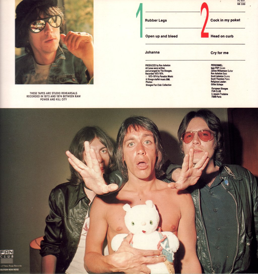 Stooges - Rubber Legs - Lp