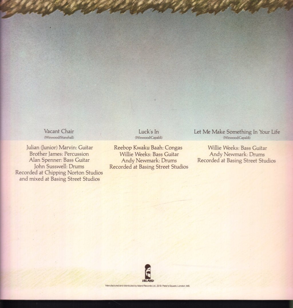 Steve Winwood - Steve Winwood - Lp