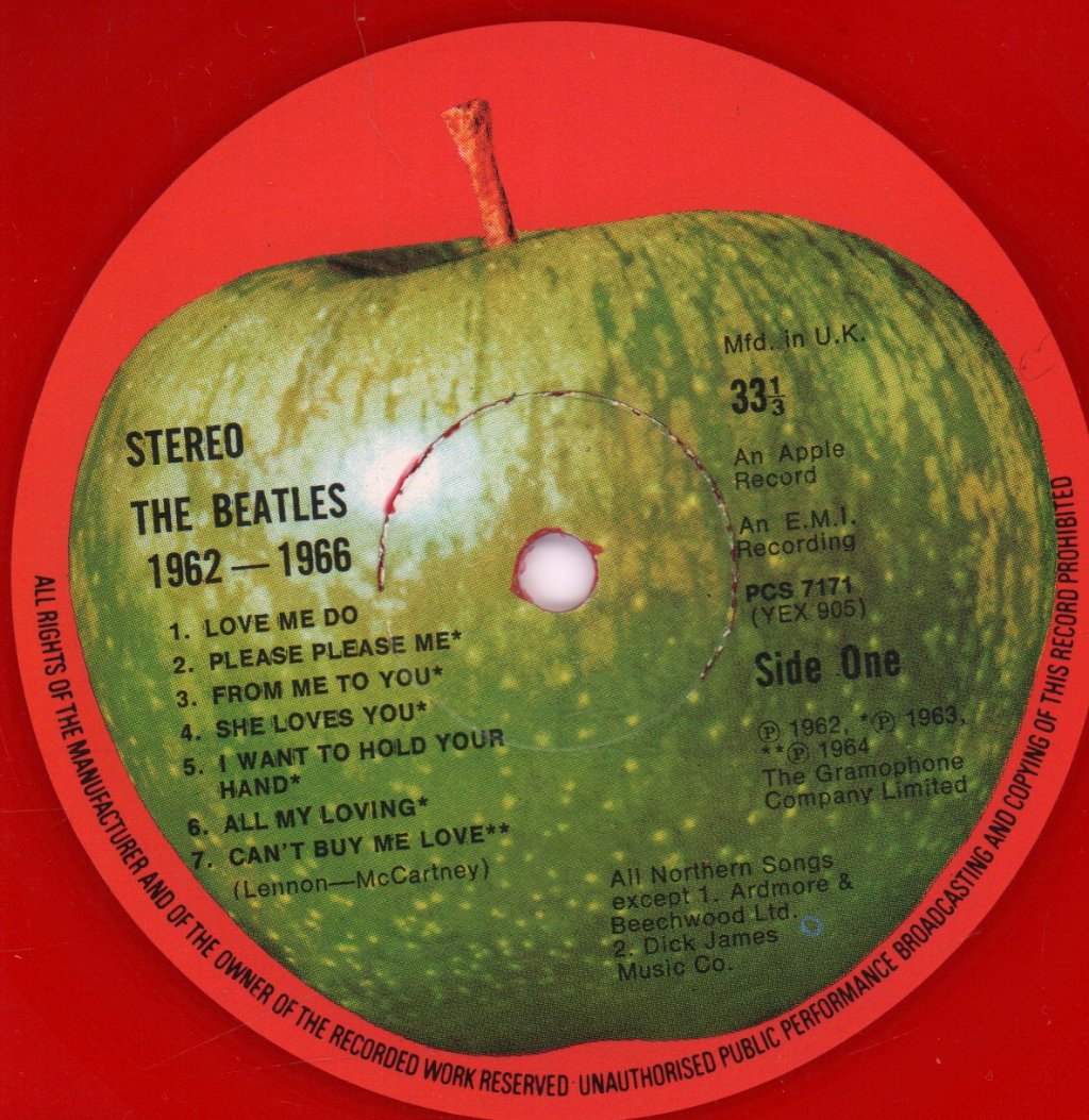 Beatles - 1962-1966 - Double Lp