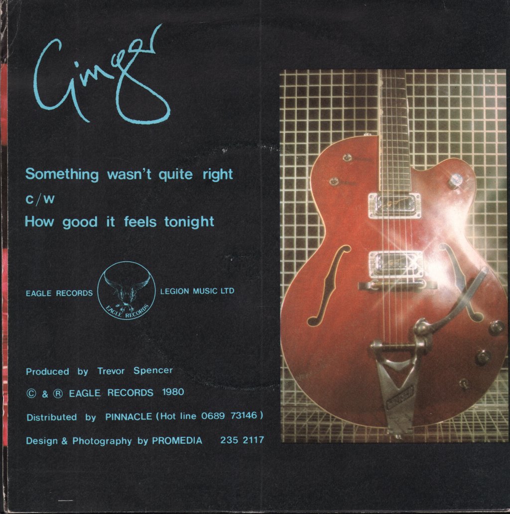 Ginger (80'S Group) - Something Wasn't Quite Right - Double 7 Inch