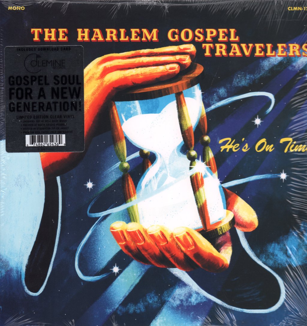 Harlem Gospel Travelers - He's On Time - Lp