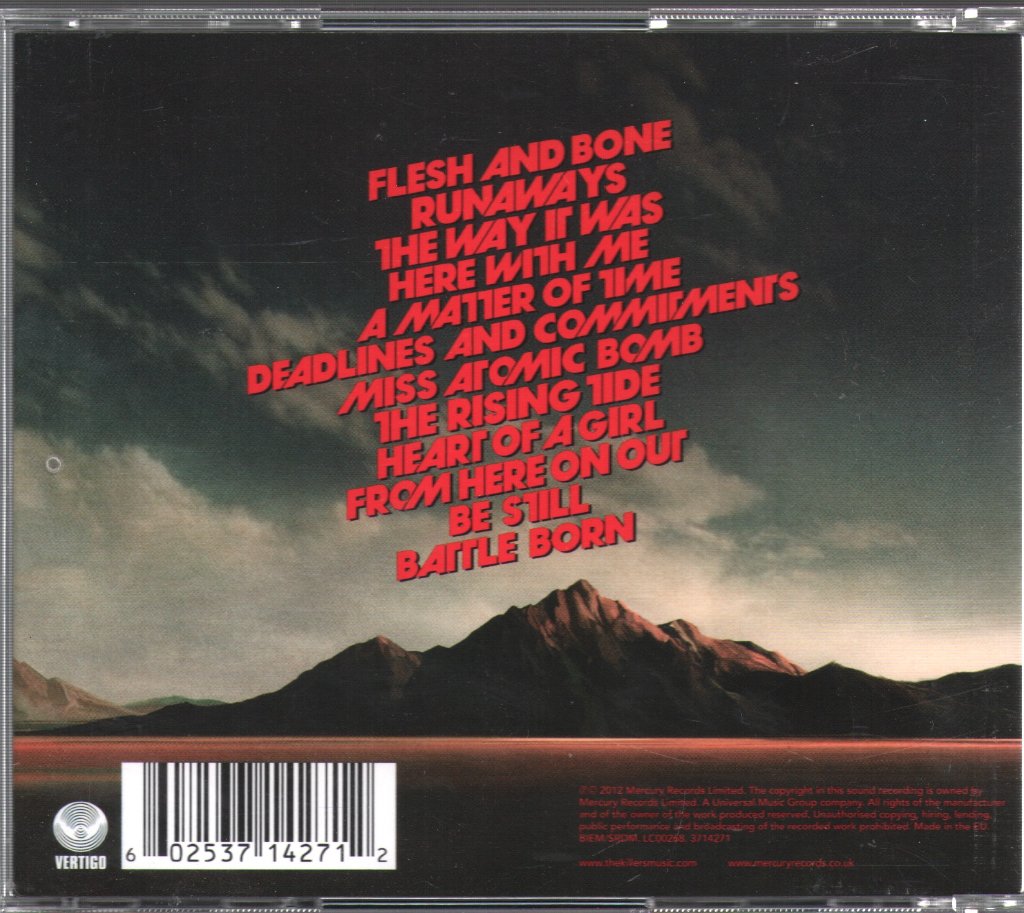 Killers - Battle Born - Cd