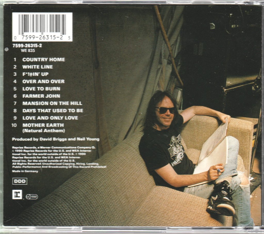 Neil Young And Crazy Horse - Ragged Glory - Cd