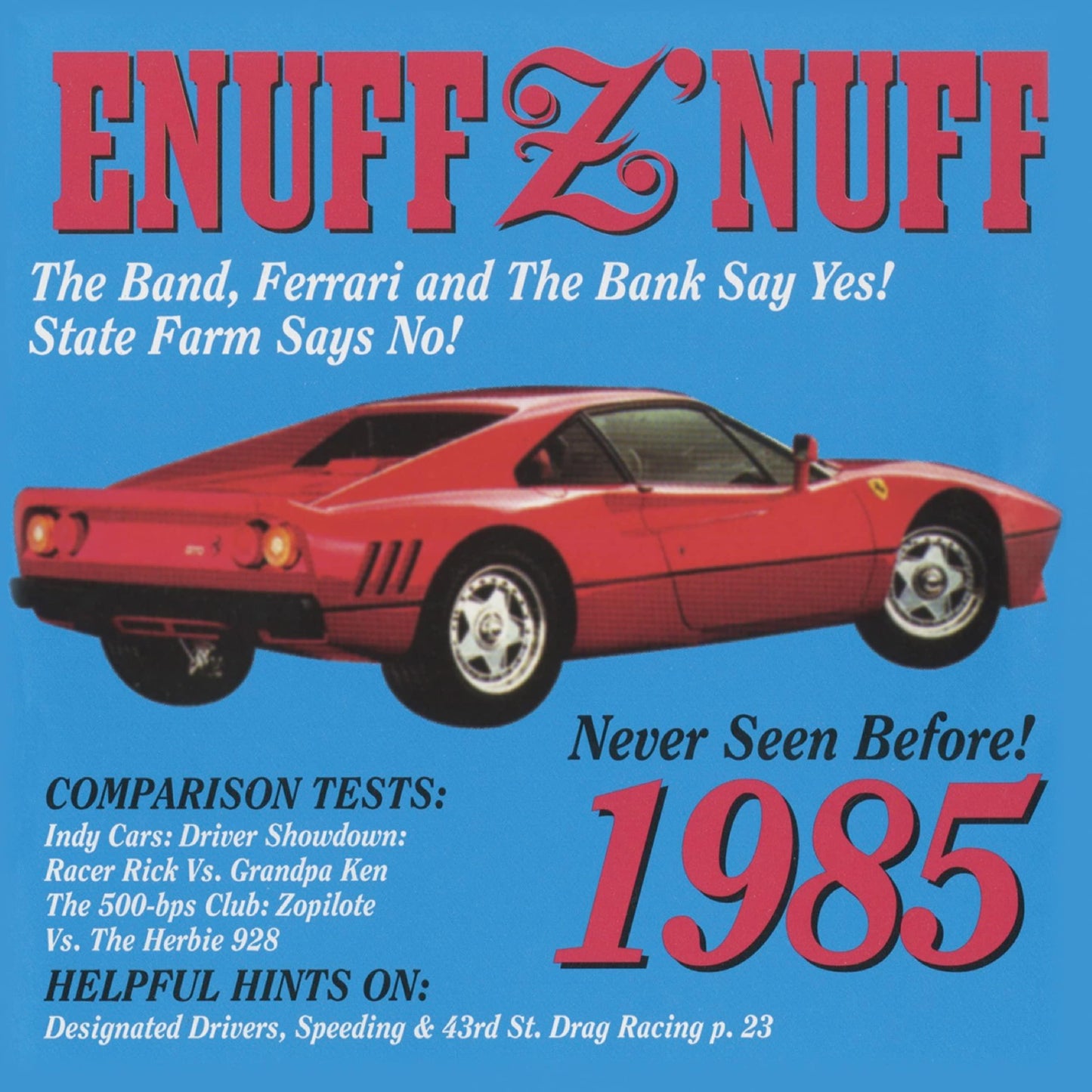 Enuff Z Nuff - 1985 - Lp