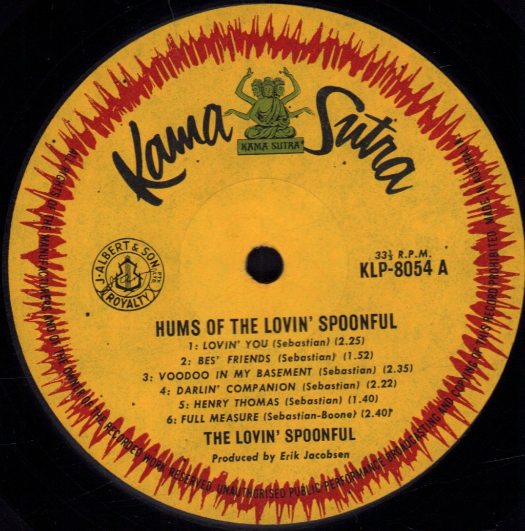 Lovin' Spoonful - Hums Of The - Lp