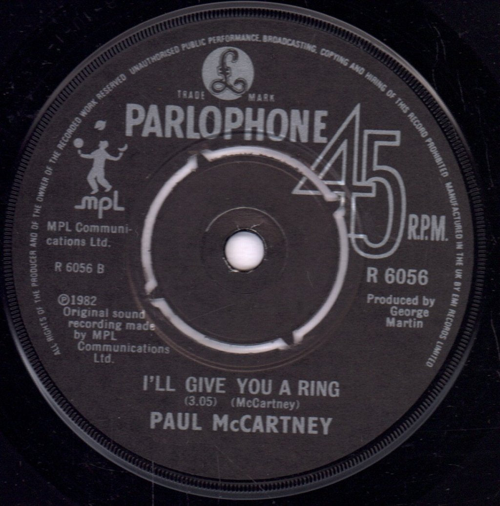 Paul McCartney - Take It Away - 7 Inch