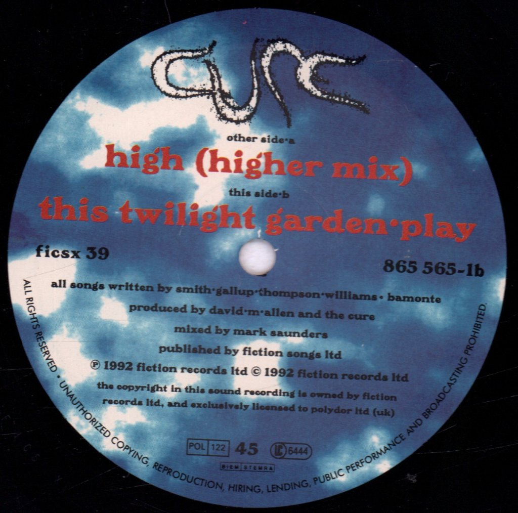 Cure - High - 12 Inch