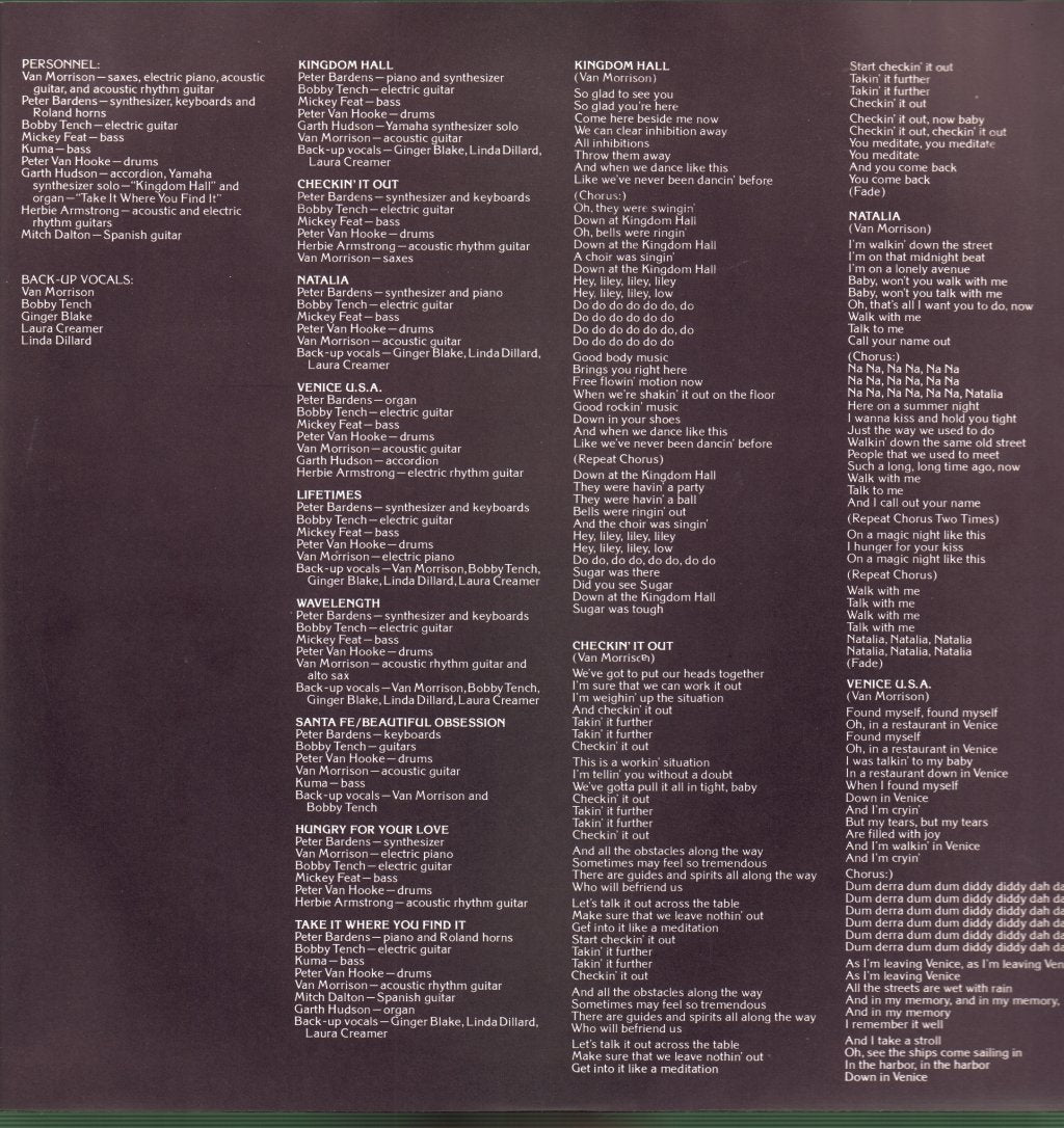 Van Morrison - Wavelength - Lp