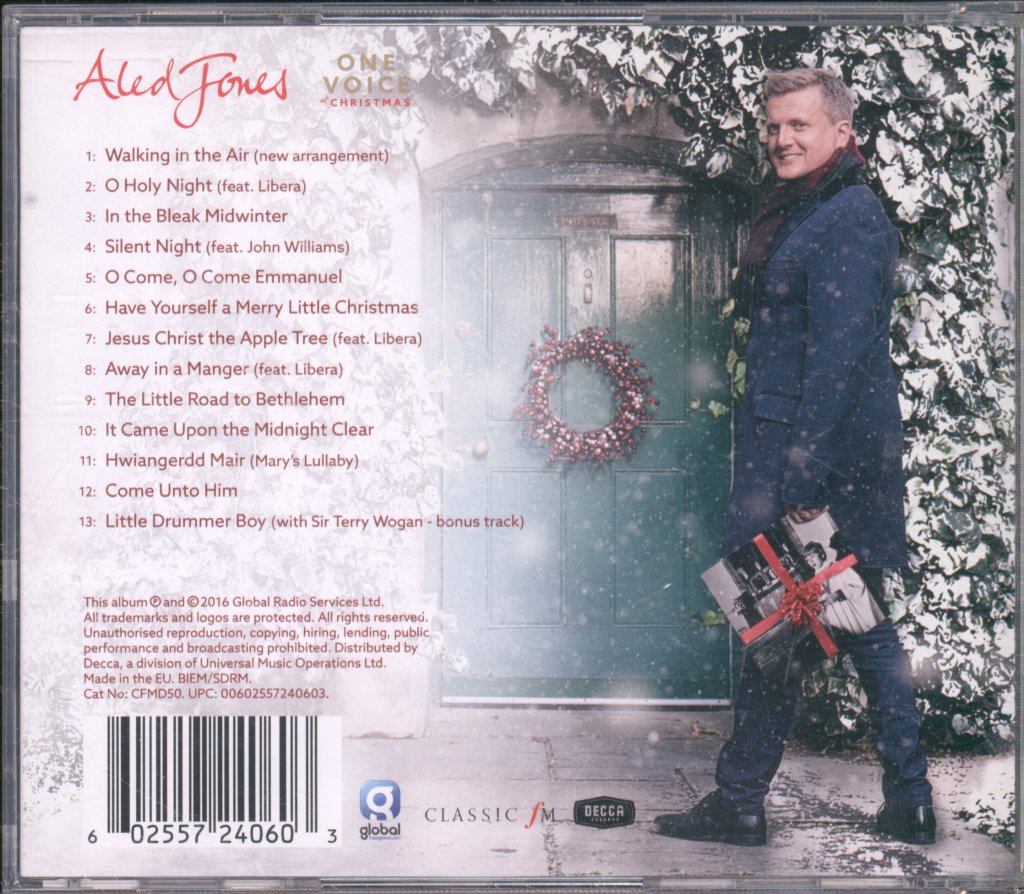 Aled Jones - One Voice At Christmas - Cd