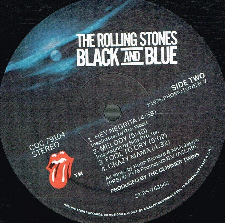 Rolling Stones - Black And Blue - Lp