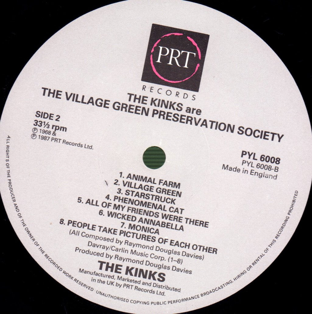 Kinks - Kinks Are The Village Green Preservation Society - Lp