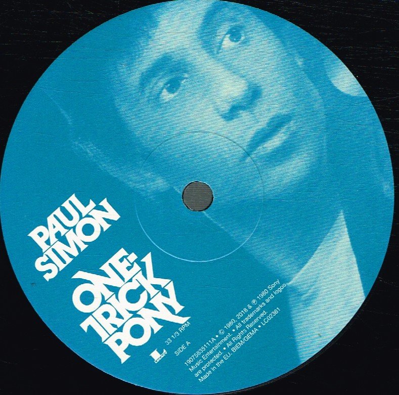 Paul Simon - One Trick Pony - Lp