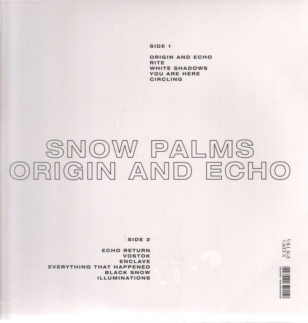 Snow Palms - Origin And Echo - Lp