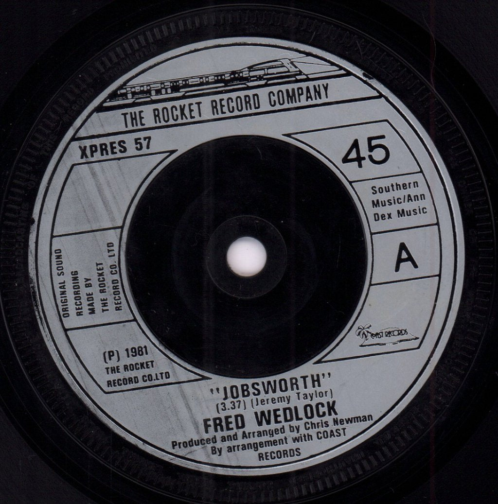 Fred Wedlock - Jobsworth - 7 Inch