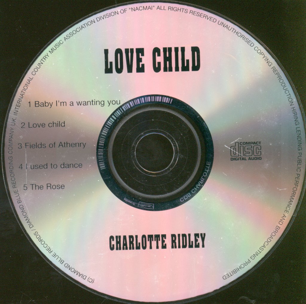 Charlotte Ridley - Love Child - Cd