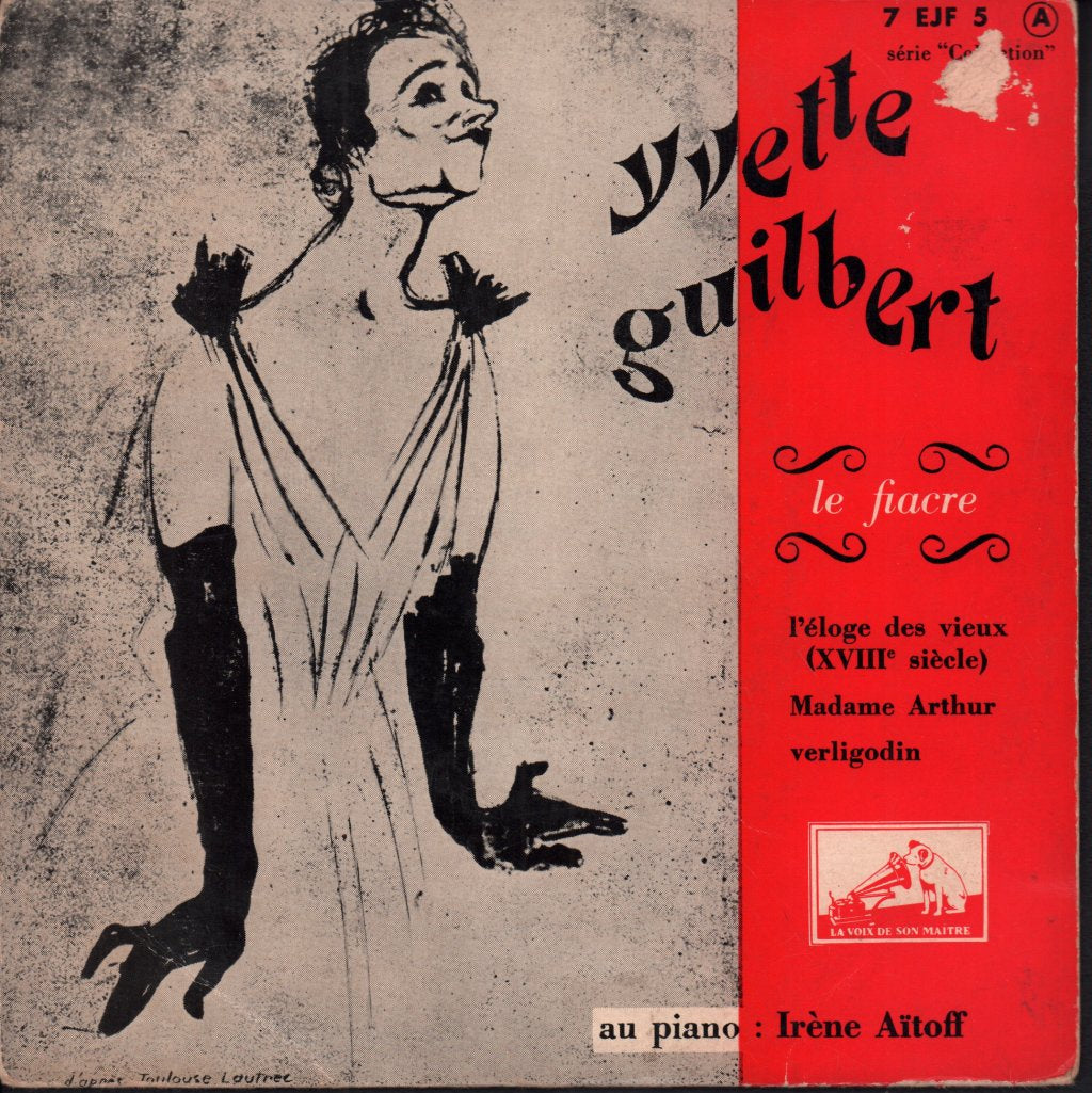 Yvette Guilbert - Le Fiacre - 7 Inch