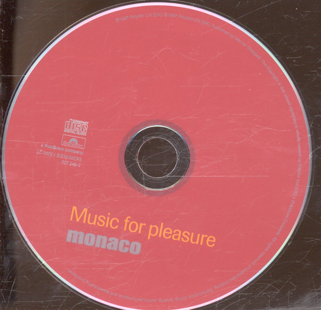 Monaco - Music For Pleasure - Cd