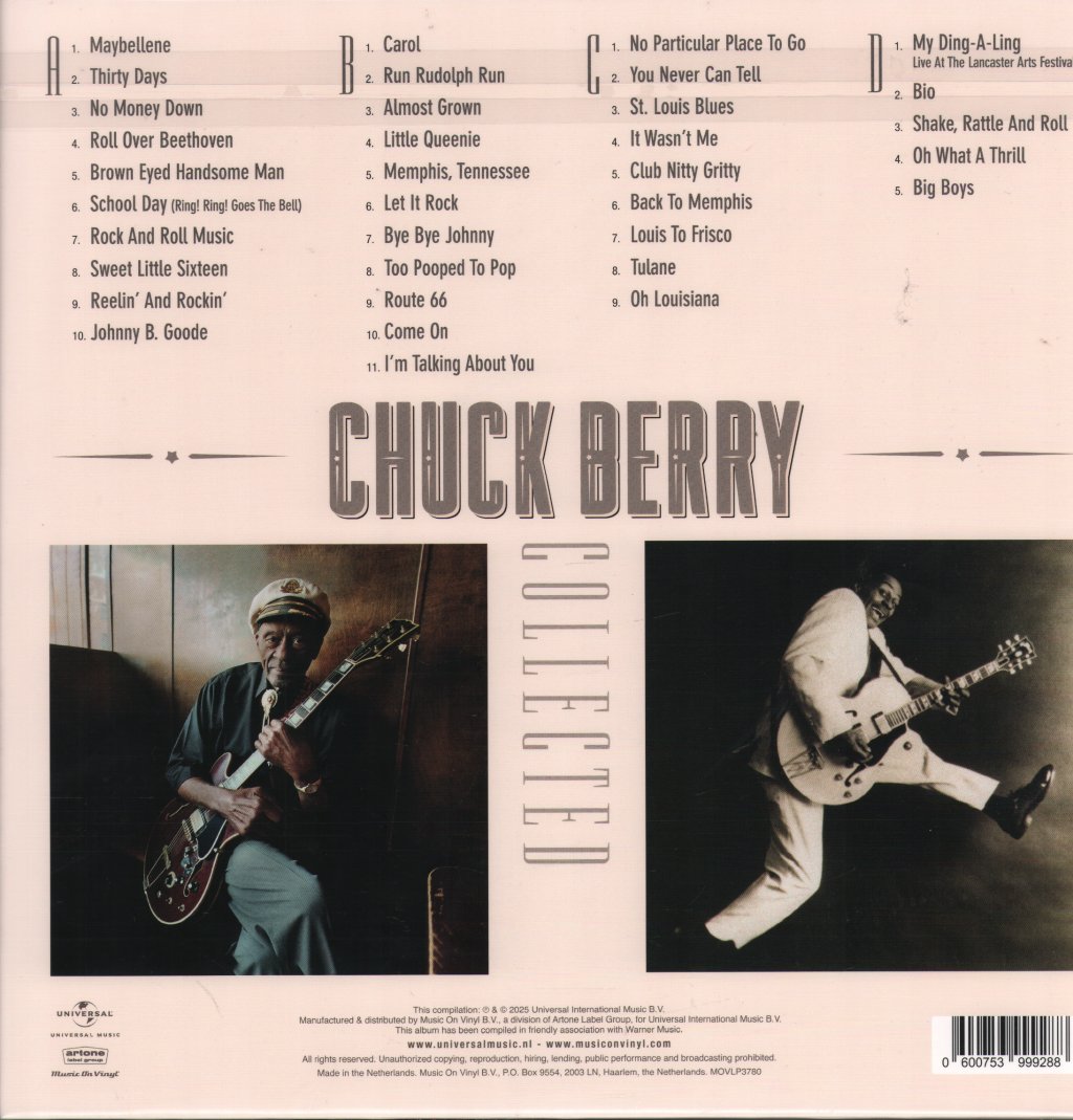 Chuck Berry - Collected - Double Lp