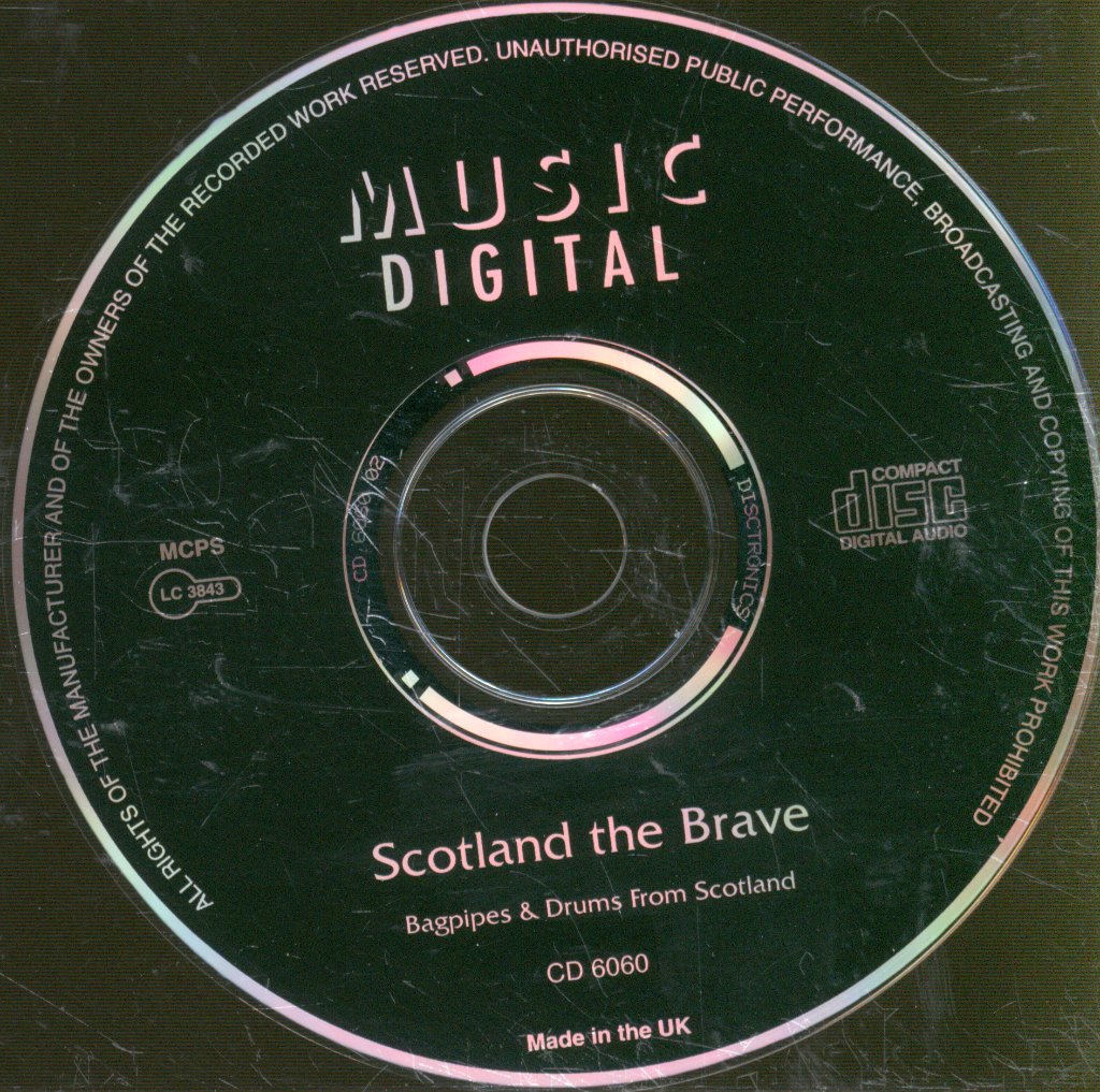 Various Artists - Scotland The Brave - Bagpipes & Drums From Scotland - Cd