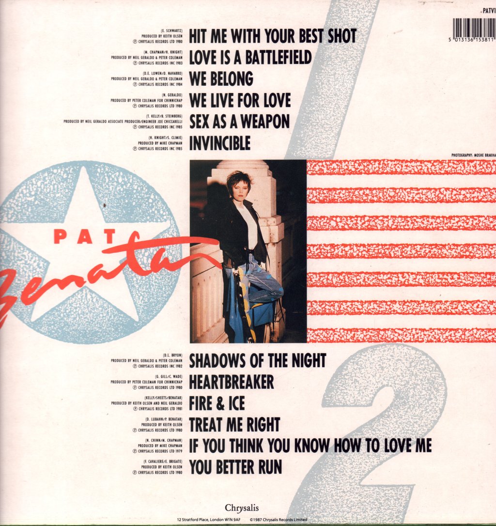 Pat Benatar - Best Shots - Lp