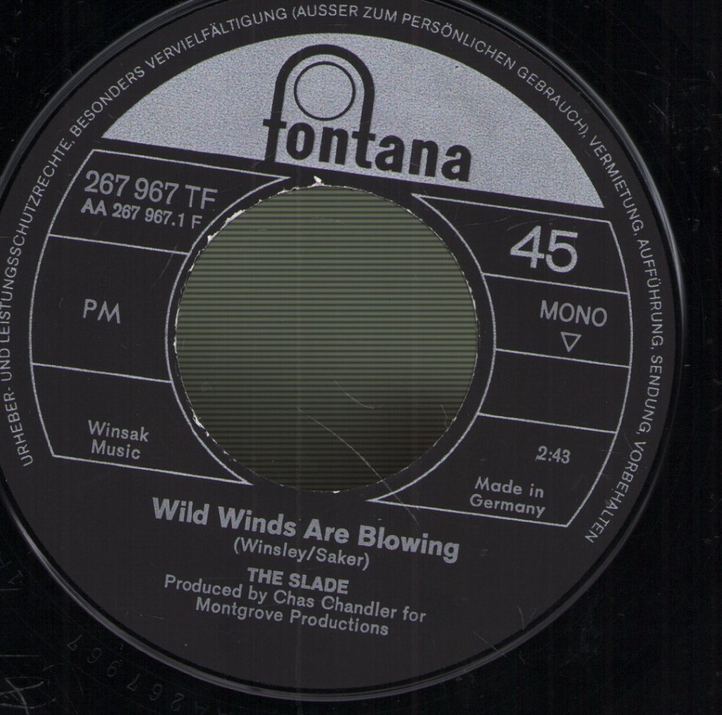 Slade - Wild Winds Are Blowing / One Way Hotel - 7 Inch