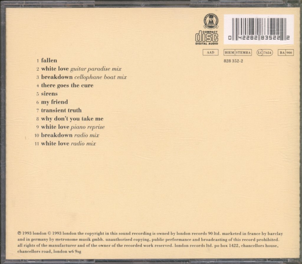 One Dove - Morning Dove White - Cd