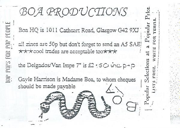 Delgados/Van Impe - Liquidation Girl / Piranha - 7 Inch