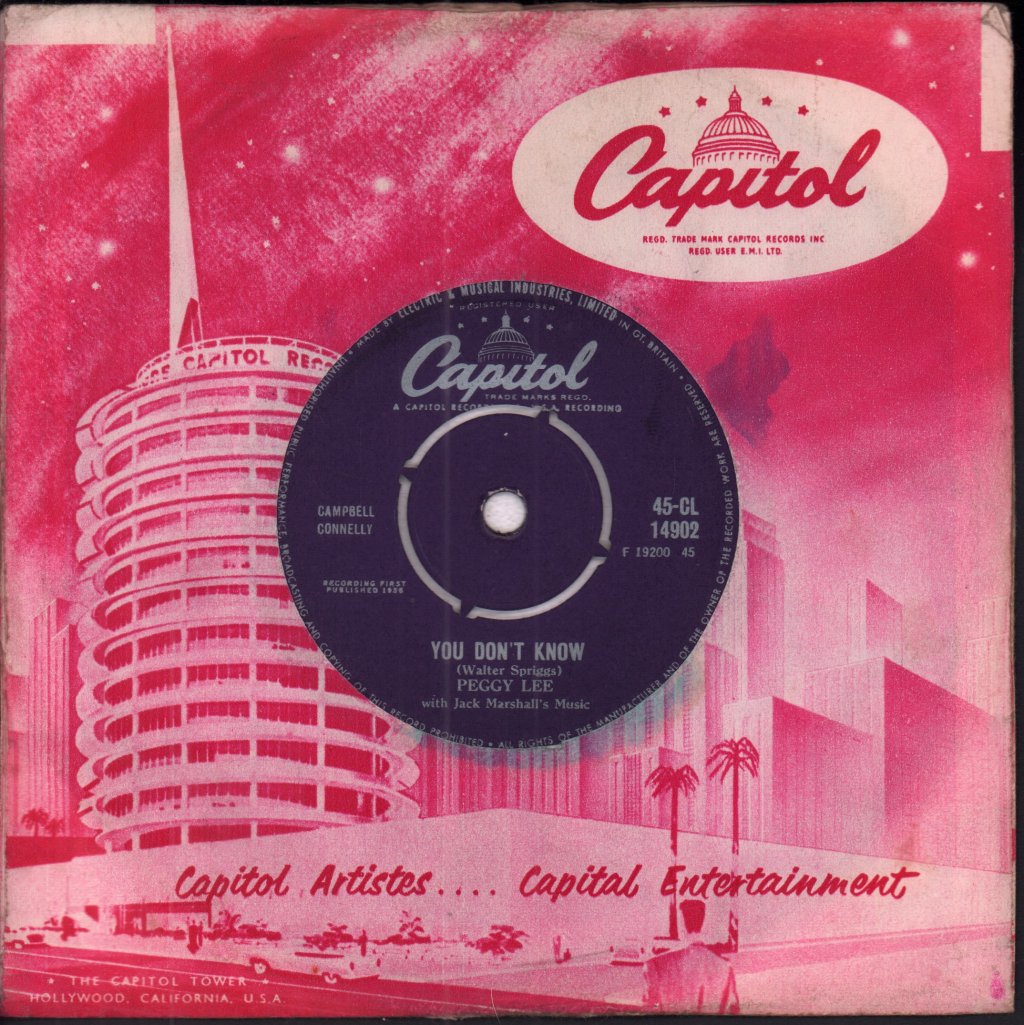 Peggy Lee - Fever - 7 Inch