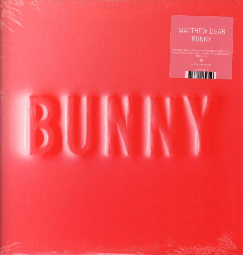 Matthew Dear - Bunny - Double Lp