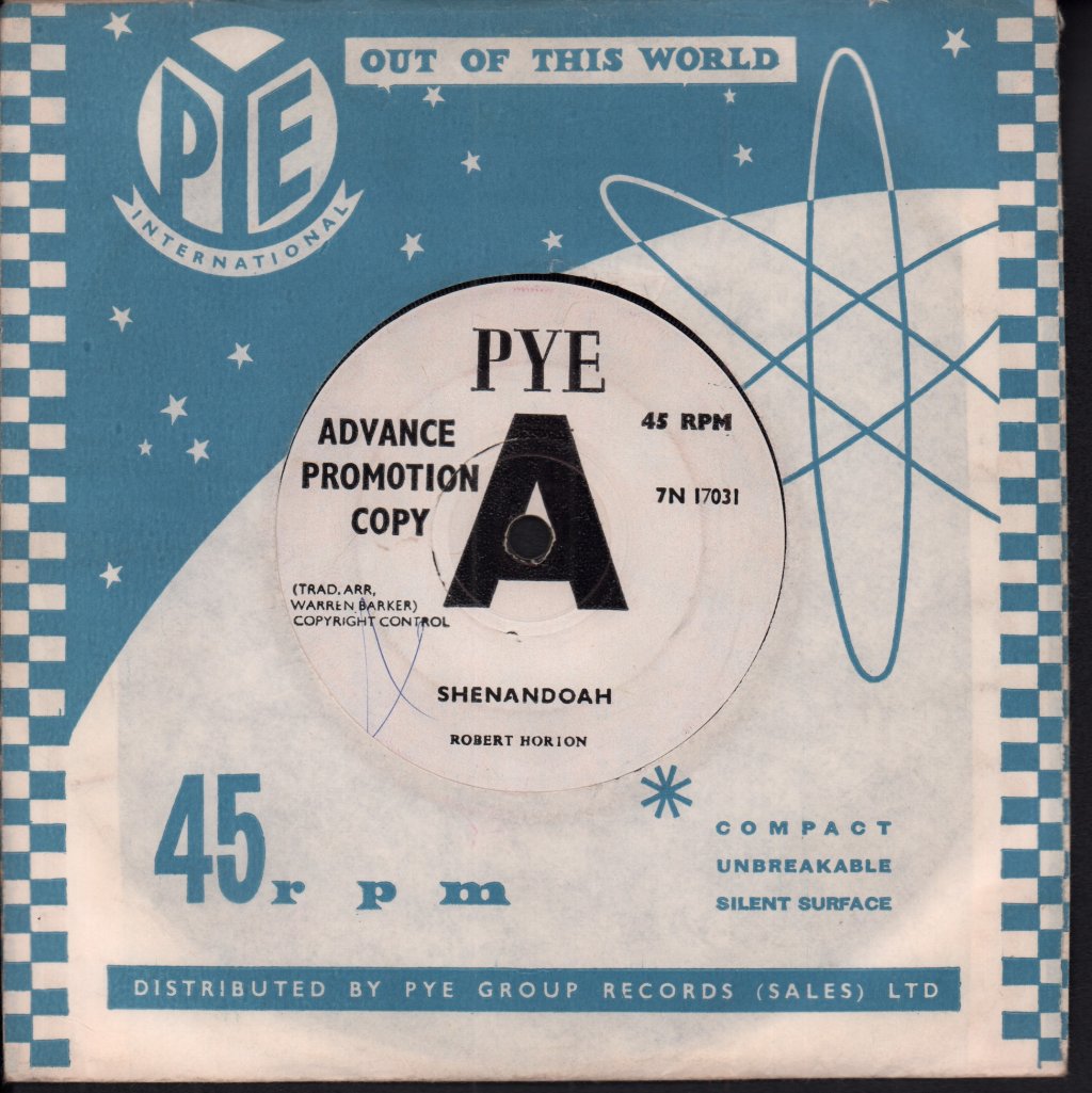 Robert Horton - Shenandoah - 7 Inch