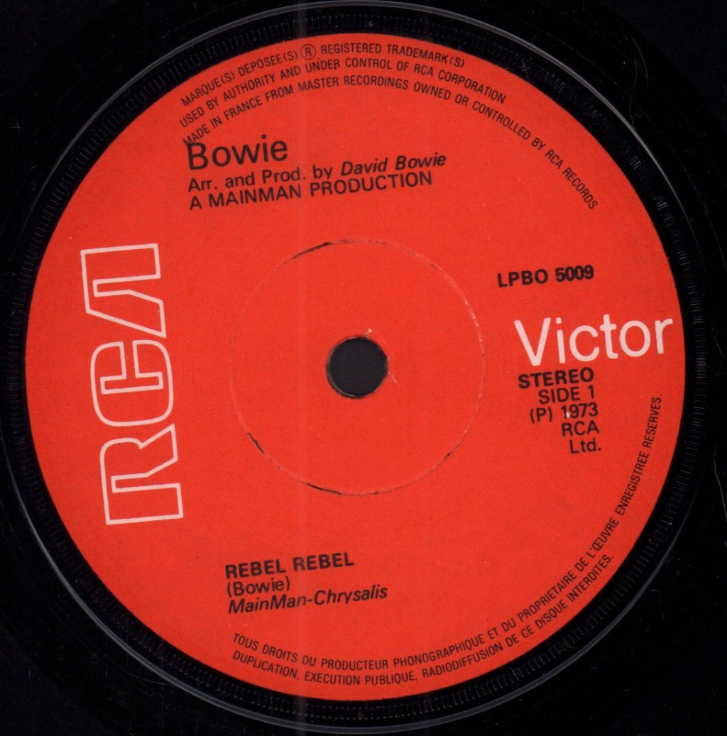 David Bowie - Rebel Rebel - 7 Inch