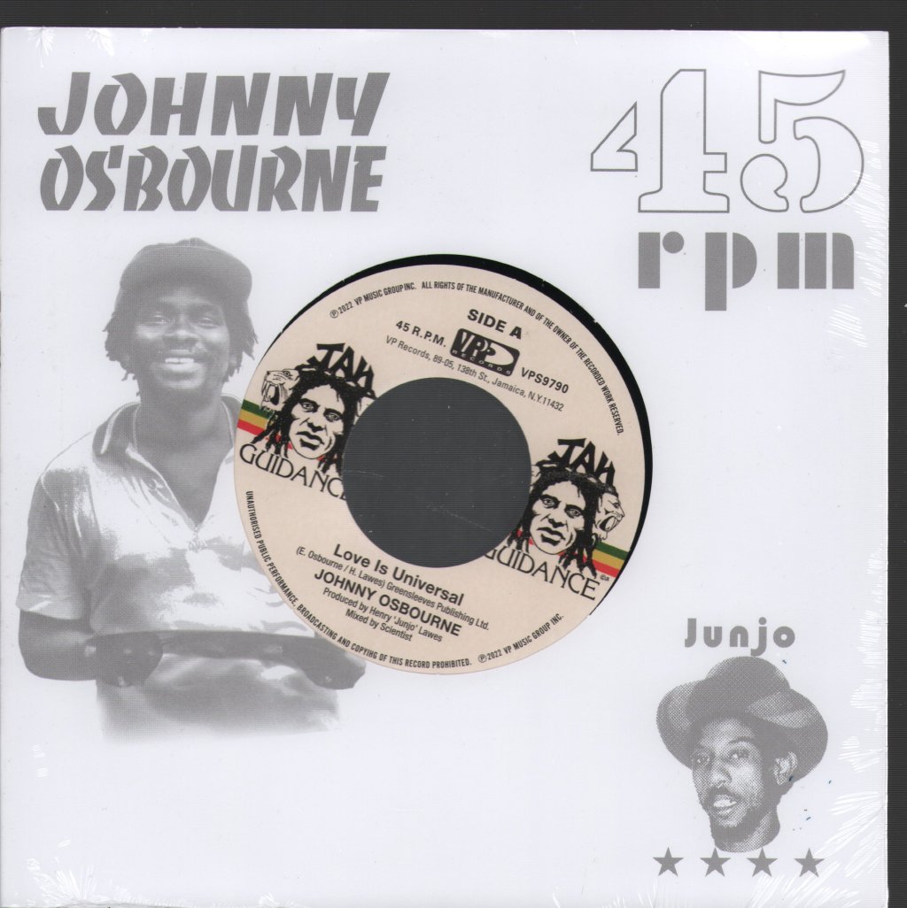 Johnny Osbourne - Love Is Universal - 7 Inch