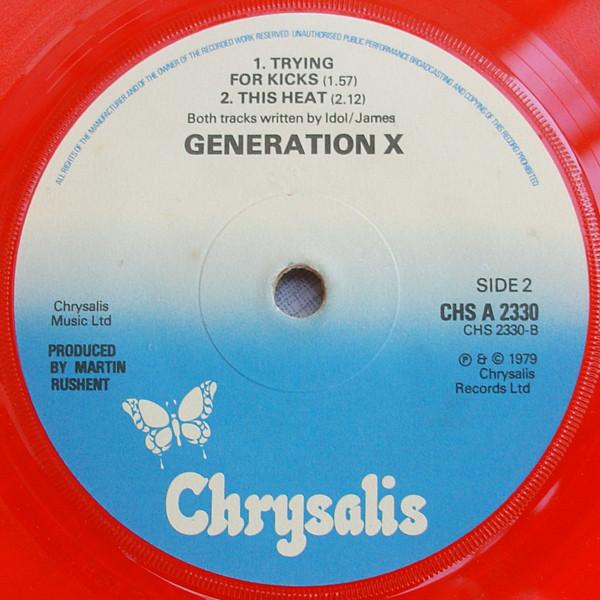 Generation X - Fridays Angels - 7 Inch