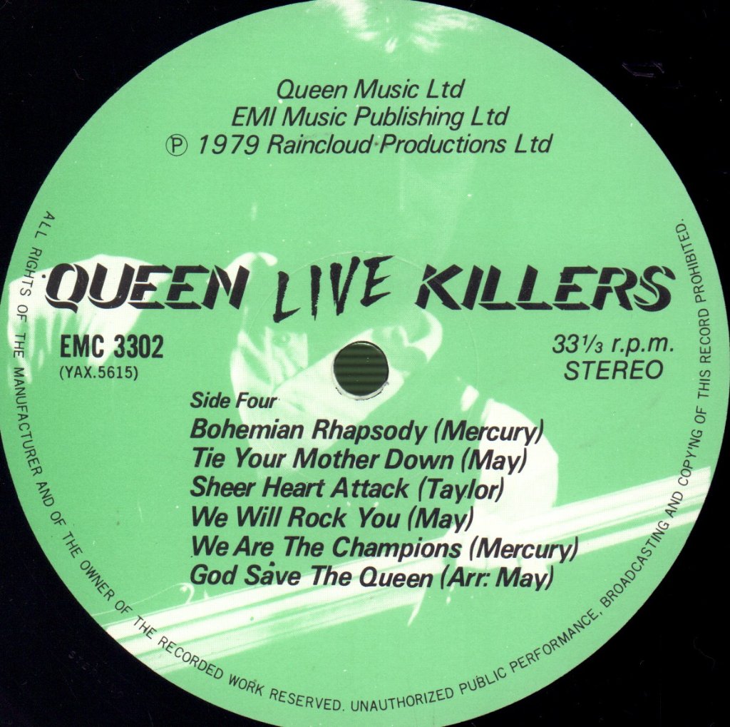 Queen - Live Killers - Double Lp
