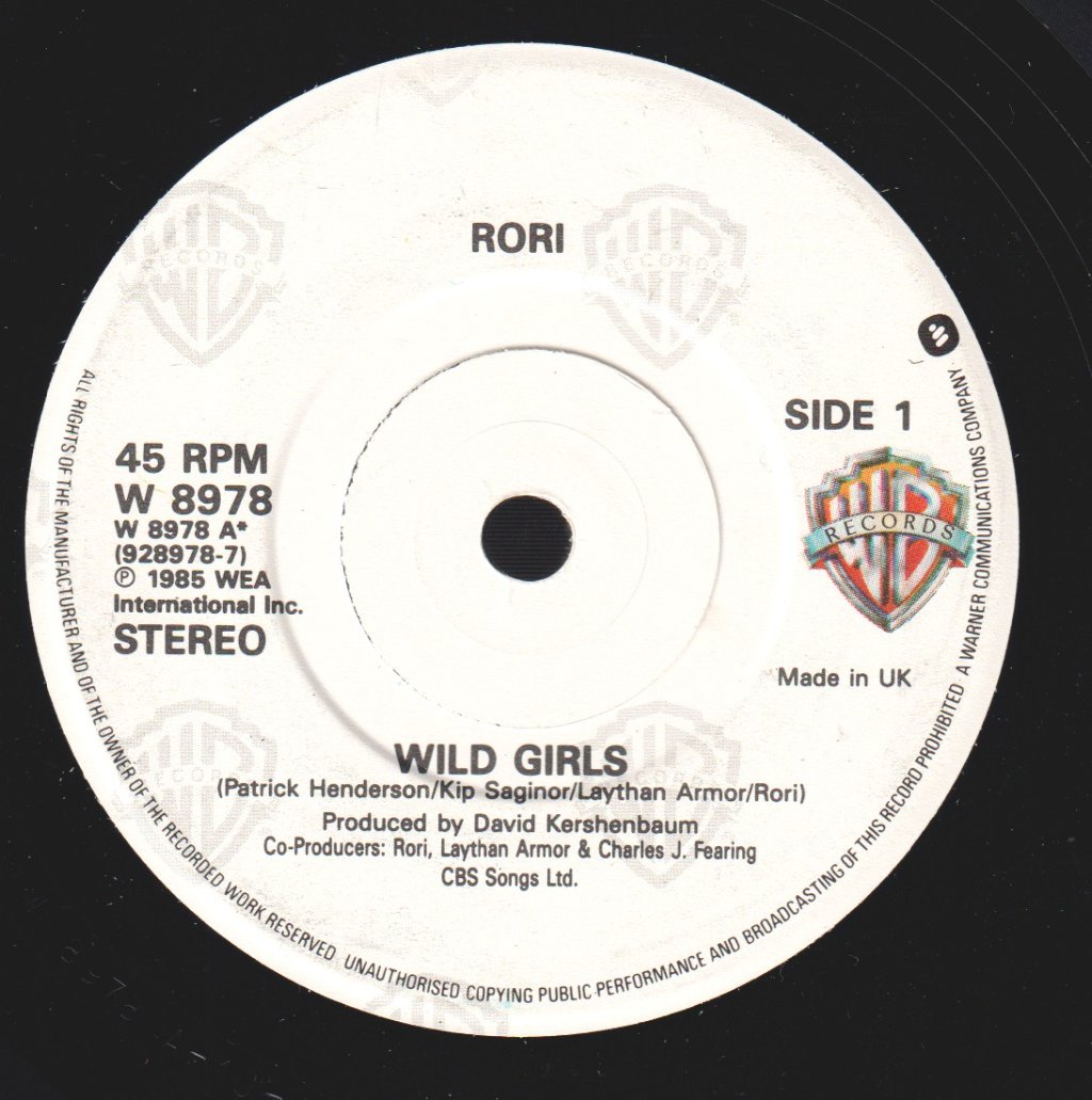 Rori - Wild Girls - 7 Inch