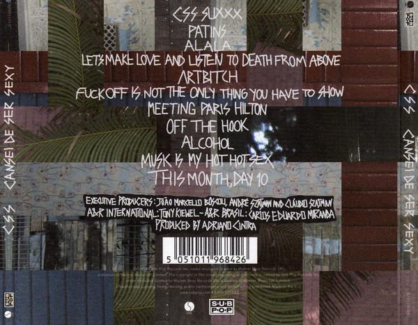 Css - Cansei De Ser Sexy - Cd