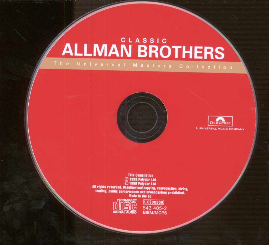 Allman Brothers Band - Classic Allman Brothers - Cd