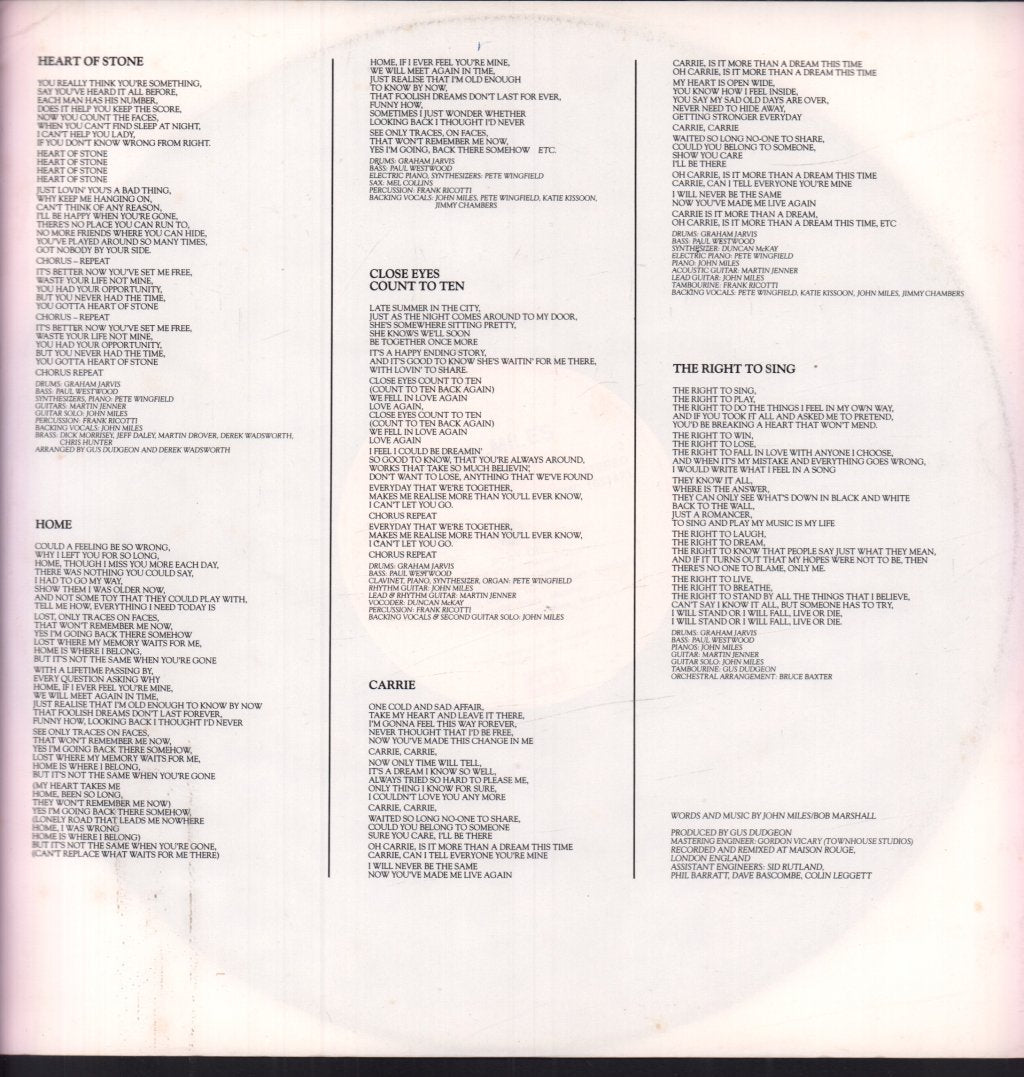 John Miles - Play On - Lp